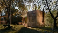 Upcyklovaná sauna