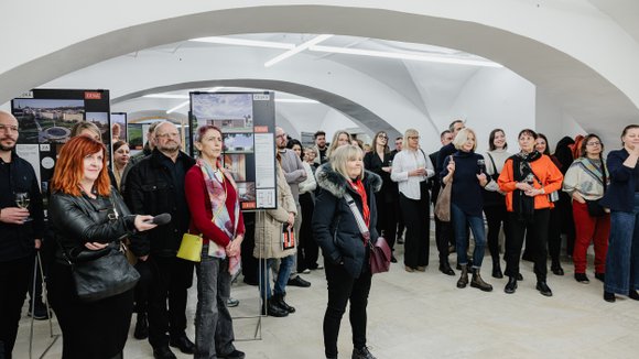 Fotografie z otevření HUB-Y architektury